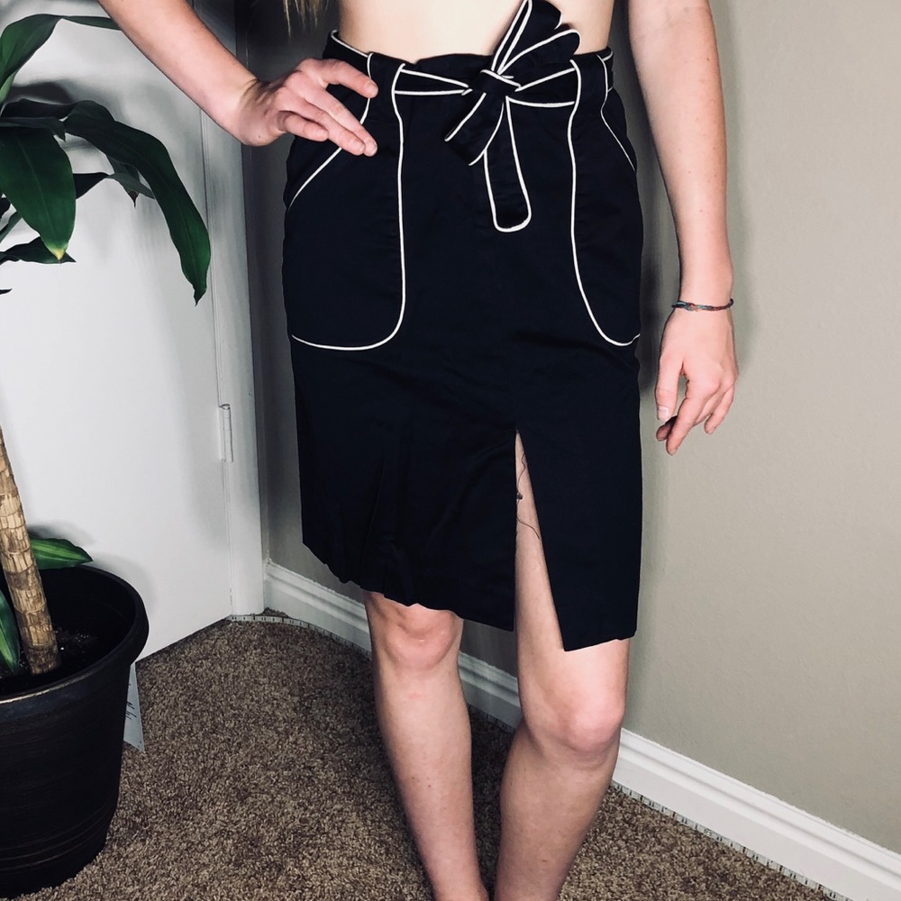 Bebe | Vintage | High Waisted Mini Pencil Skirt |